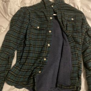 Super cute lined flannel